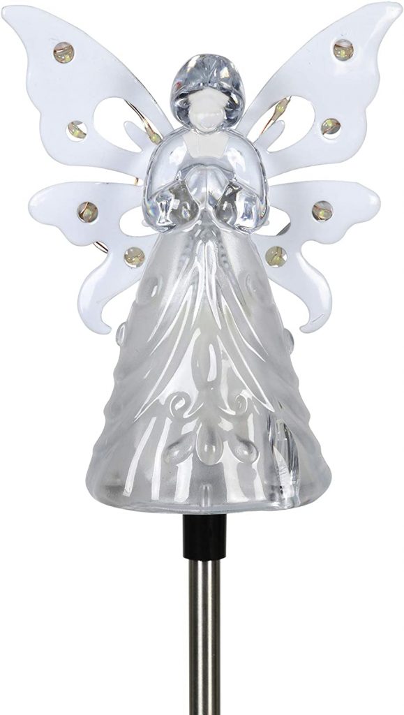 angel solar light for graveside